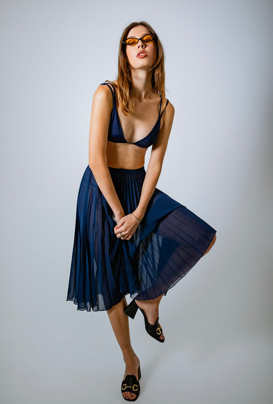 Parisian Pleated Skirt
