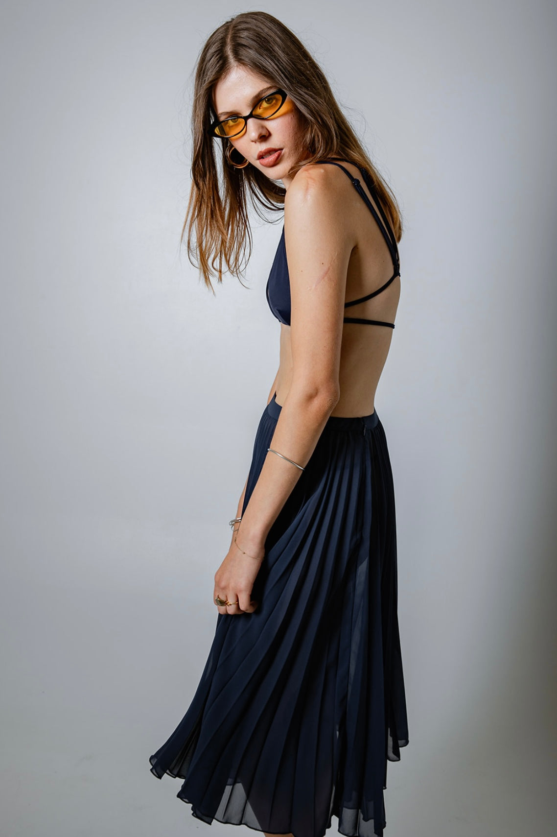 Parisian Pleated Skirt